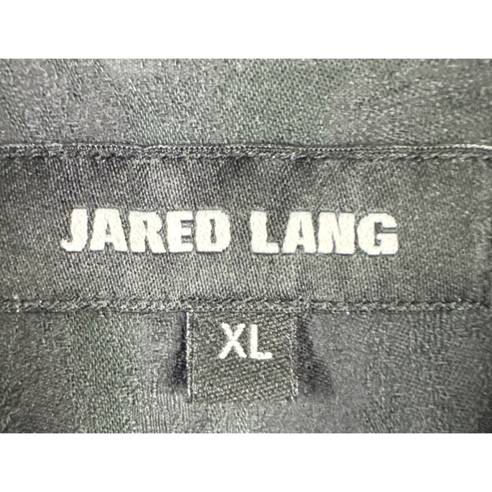 Jared Lang Men's XL Shirt Purple Blue Gradient Ombre Long Sleeve Made‎ in Turkey - Picture 4 of 5